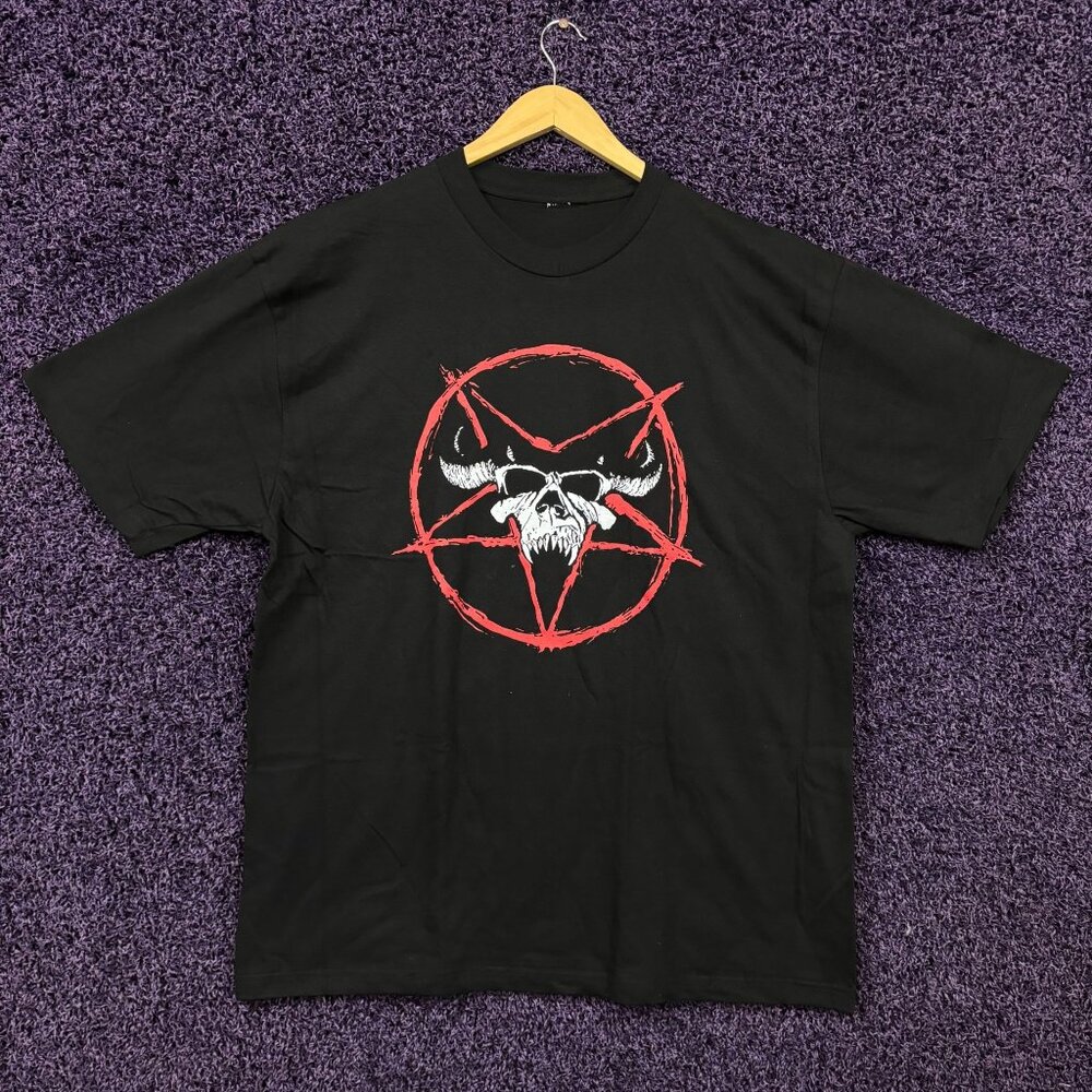 Danzig Pentagram Logo Heavy Metal T-Shirt Size Extra Large